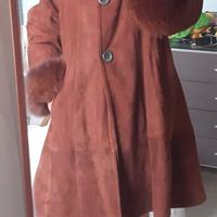 Montone 100% shearling lungo donna vintage anni '9