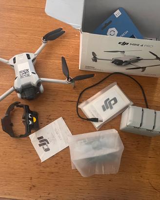 DJI Mini 4 Pro – Pari al nuovo – 3 batterie – Fly