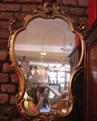 Specchio dorato a foglia – Anni ’30