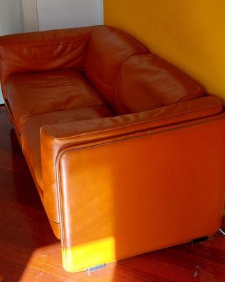 Coppia di divani Frau in pelle (3+2)
