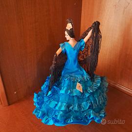 MUÑECA-SEVILLANA 45cm ¨MARÍN¨ (LOLA JARANA) blu
