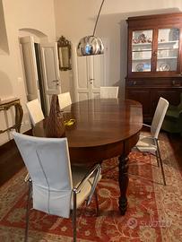 Set di 6 sedie in pelle - dedign moderno ed ergono