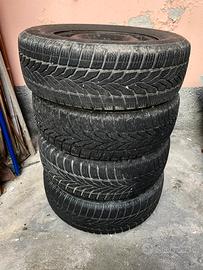 4 Cerchi 14” con Gomme Antineve per Fiat