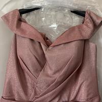 Vestito Musani cuture rosa sfumato
