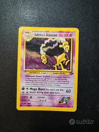 Sabrina Alakazam - Carte Pokemon Set Gym 