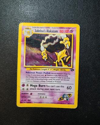 Sabrina Alakazam - Carte Pokemon Set Gym 
