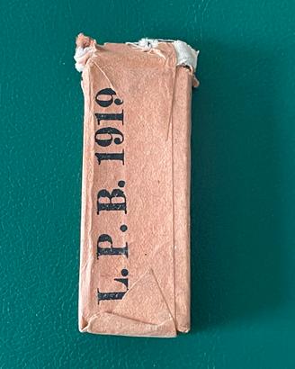 1 scatolina vuota L.P.B. 1919 Cal. 7,65