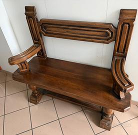 Panca in legno massello
