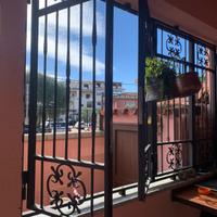 Inferriate in ferro battuto (porta+2 finestre)