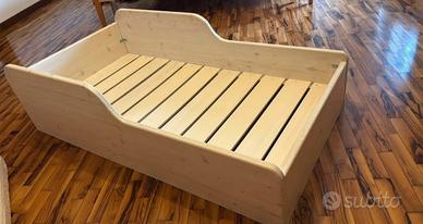 Lettino montessoriano 130x70 con materasso