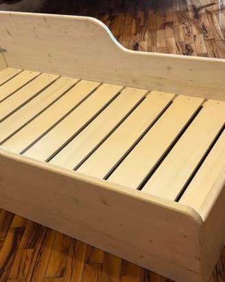Lettino montessoriano 130x70 con materasso