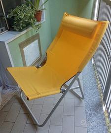 Sdraio con poggia testa