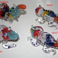 Pipa in vetro bong pipetta con forma di animale