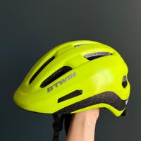 Casco bici Btwin Decathlon adulti, giallo fluo