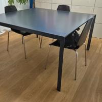 Tavolo Soffio di Pianca quadrato