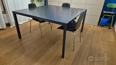 Tavolo Soffio di Pianca quadrato