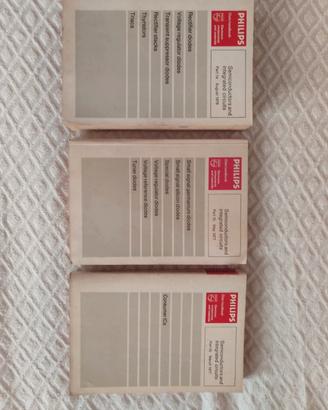 Lotto 3 Manuali Vintage Philips