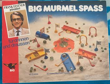 Gioco biglie vintage da spiaggia