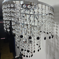 Lampadario di Swarovski a led