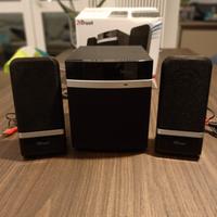 Set casse trust con subwoofer