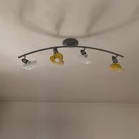 Lampadario con lampade alogene