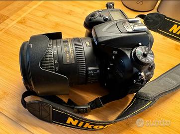 Nikon D7200 con obiettivo 18/200 vr Nikkor