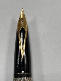 Penna stilografica Sheaffer in argento e penna a s