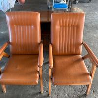 Coppia di poltrone reclinabili