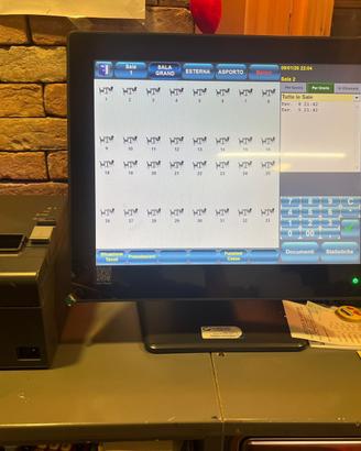 cassa touch screen professionale
