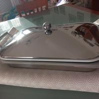 Portapirofila con pirofila rettangolare