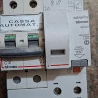 magnetotermici +differenziali C10 Bticino
