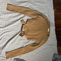 Maglietta a maniche lunghe beige di Pull&Bear