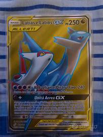 carta pokemon latias e latios tag team gx full art