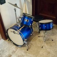Batteria Junior 3 Fusti di Gear4music, Blu