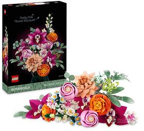 LEGO Botanicals Bouquet di fiori rosa 10342