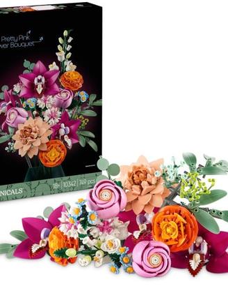 LEGO Botanicals Bouquet di fiori rosa 10342
