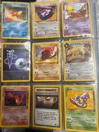 Carte pokemon vintage NM/good piu prima edizione