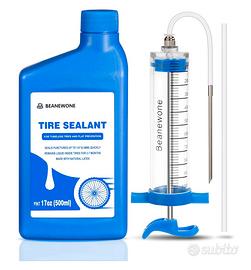 Lattice per tubeless con siringa