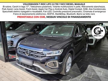 Volkswagen T-Roc Life C.Lega17 Camera AppleCarPlay