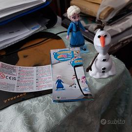 elsa e olaf  di frozen 