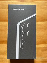 Samsung Galaxy S26 Ultra [NERO - 1TB] SIGILLATO