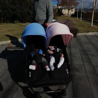 passeggino gemellare 