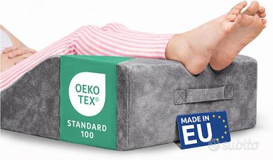 Cuscino per Gambe Dormire - Cuscino a Cuneo Memory