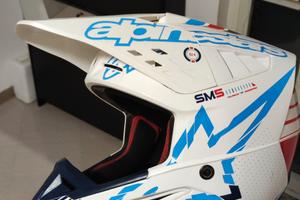 casco cross alpinestars sm5 taglia M