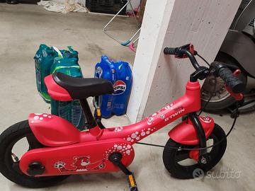 Bicicletta bimbo raggio 14 evolutiva 2 in 1