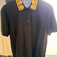 Polo nera versace