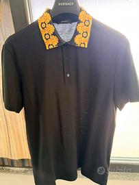 Polo nera versace