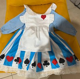 Vestito carnevale bimba taglia 92cm