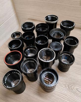 Varie lenti proiezione