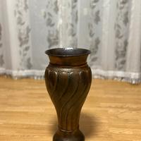 Vaso decorativo in rame lavorato a mano